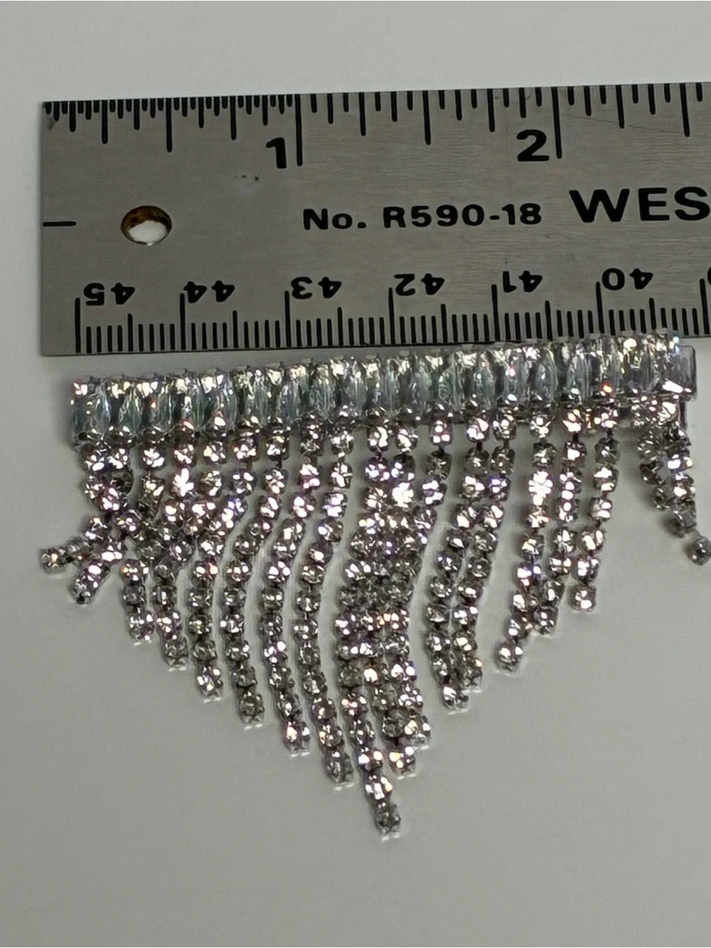 Weissman Showtime Amethyst Ballet Dance Costume 7/8 Gloves Pageant Sequin #16742